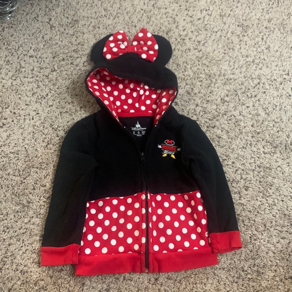 Disneyland Minnie Mouse hoodie for toddlers